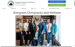 Evergreen Chiropractic and Wellness/Evergreen Animal Chiropractic website