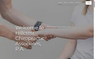 Hillcrest Chiropractic Associates, P.A. website