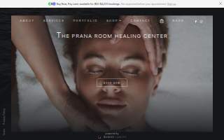 The Prana Room - Massage, Coaching, and Yoni Steam Center website