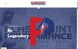 Flashpoint Performance: Sport + Physical Therapy website