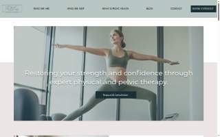 Fortis Physical Therapy and Pelvic Health website