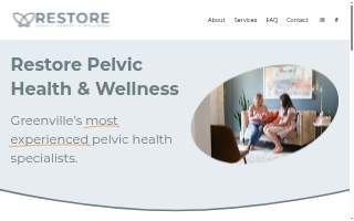 Restore Pelvic Health & Wellness website