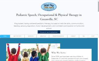 Word Play Pediatric Therapies website