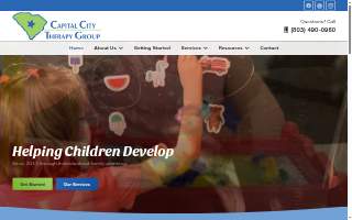 Capital City Therapy Group website