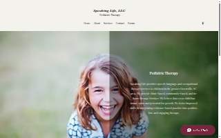 Speaking Life, LLC website