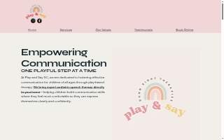 Play and Say SC, Dunn Right Therapies website