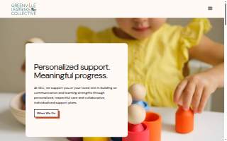 Greenville Learning Collective website