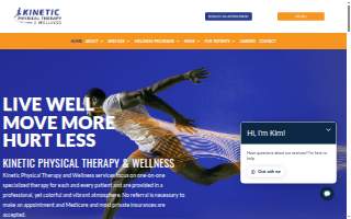Kinetic Physical Therapy & Wellness Greenville website