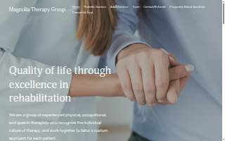 Magnolia Therapy Group website