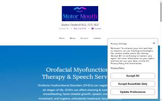 Motor Mouth Speech Therapy Services, LLC website