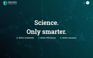 Precision Genetics website