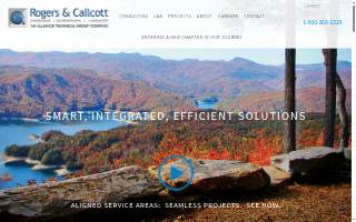 Rogers & Callcott Environmental of Greenville website