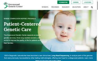 Greenwood Genetics Center website