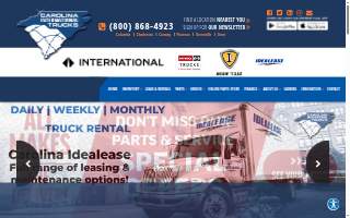 Carolina International Trucks CONWAY website