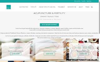 Acupuncture & Fertility website