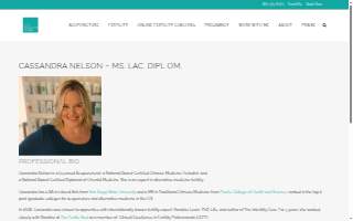 Cassandra Nelson website
