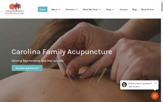 Carolina Family Acupuncture website
