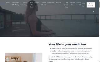 SomaSonder Wellness website
