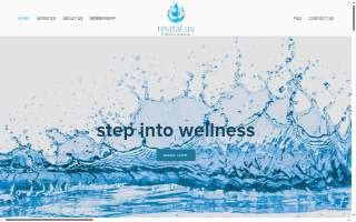 RevitaLux Medical Spa website