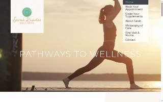Sarah Rhodes Wellness website