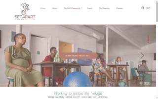 Set Apart Collective, Your Doula Collective website