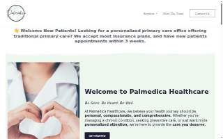 Palmedica Healthcare website