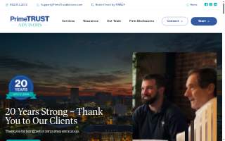 PrimeTRUST Advisors website