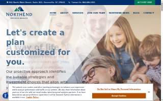 NorthEnd Private Wealth website