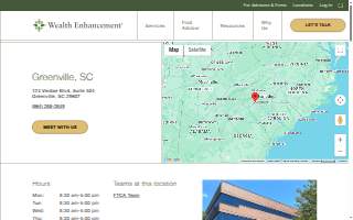 Wealth Enhancement Group of Greenville website