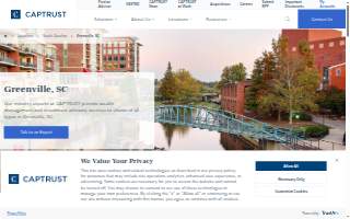 Captrust of Greenville website