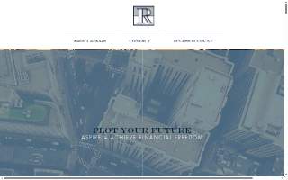 R-Axis - Financial Advisor website