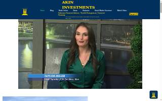 Akin Investment Advisory website