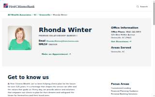 Rhonda Winter website