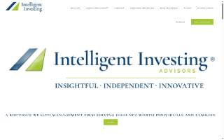 Intelligent Investing- Wealth Management website