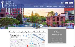 Senior American Services, Inc. website