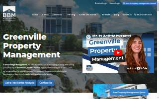 Blue Bridge Management website