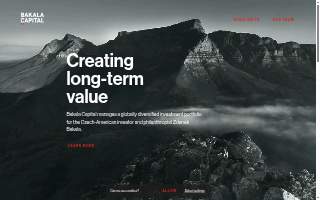 Bakala Capital website