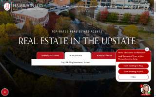 Dan Hamilton & Co. at Keller Williams Greenville Upstate website