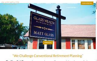 Glass Wealth Management of Greenville website