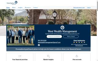 West Wealth Management - Ameriprise Financial Services, LLC website