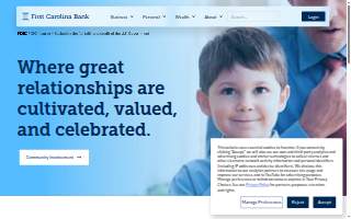 First Carolina Bank of Columbia website