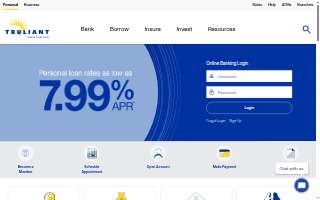 Truliant Federal Credit Union ATM website