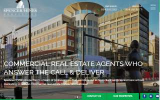 Spencer Hines Properties Greenville website