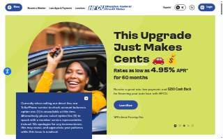 Houston Federal Credit Union website