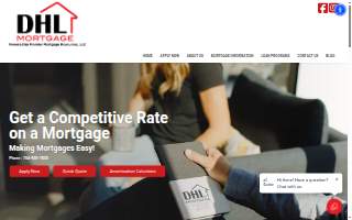 DHL Mortgage of Greenville website