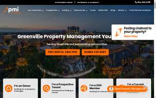 PMI Upstate SC website