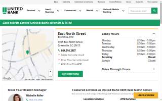 United Bank of Greenville website