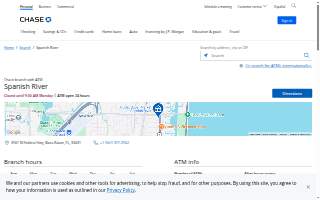 Chase Bank of Boca Raton website