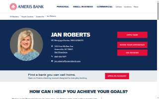 Jan Roberts - Ameris Bank Mortgage website