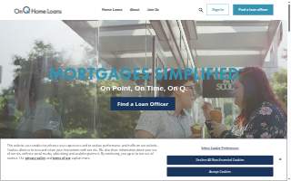 On Q Home Loans | Greenville website